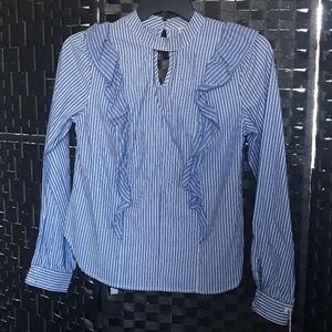 Mossimo Blue Striped top